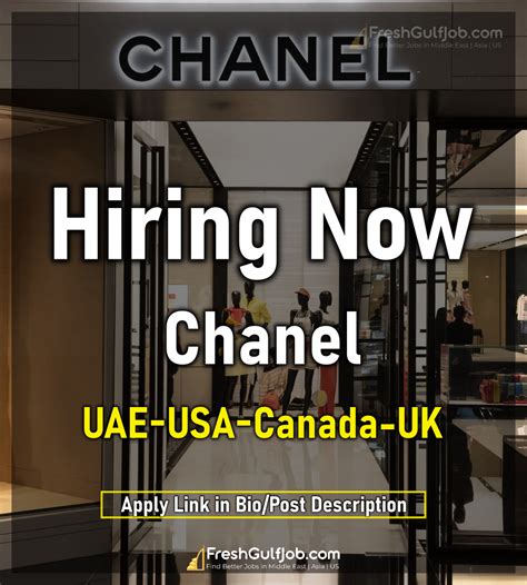 is chanel a good company to work for|Chanel job offers.